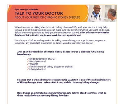 Doctor Discussion Guide